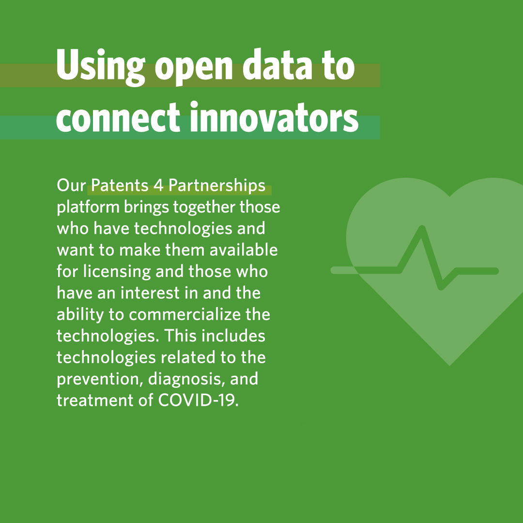 We’re spotlighting how innovators are working on solutions to global issues, including expediting exam of patent applications that will help bring life-saving meds & tech to market faster. It’s part of our work to meet @UN's sustainable development goals for @WIPO's World IP Day.