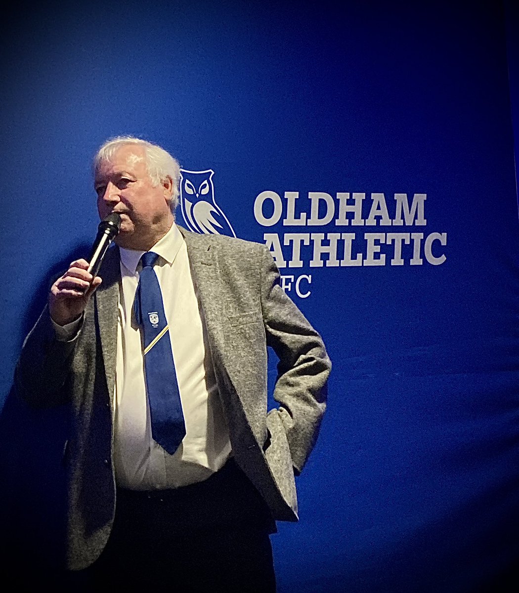 Too goalscorer and ‘73-74 legend, Colin Garwood tonight. 🙌🏻 #oafc