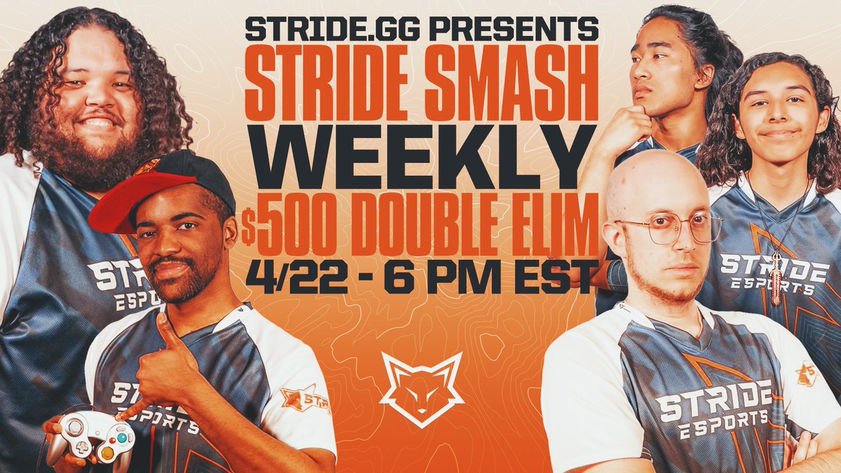 Back Like We Never Left 🗣️‼️ Stride Stadium #1 🦊 $500 Prize Pool 💰 Smash Ultimate Online Tournament Monday 4/22 at 6pm ET Signup here: start.gg/stride-stadium…