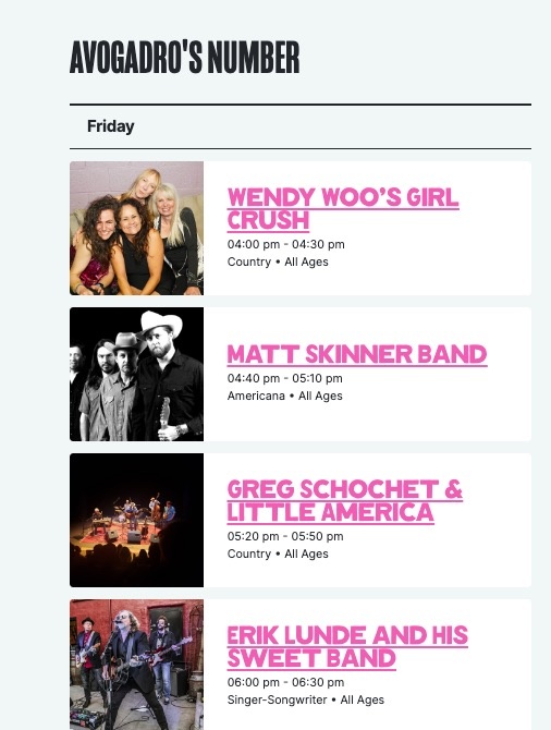 FoCoMX (@focomx) on Twitter photo Hey Friends! A little change up at <a href="/AvosFtCollins/">Avogadros Number</a> All shows are now indoors! Check the slightly new times on our website at focoma.org/focomx and filter by Avo's. Get there! #focomx #focomusic #coloradomusic #focomx2024 #lovelocalmusic Hey Friends! A little change up at <a href="/AvosFtCollins/">Avogadros Number</a> All shows are now indoors! Check the slightly new times on our website at focoma.org/focomx and filter by Avo's. Get there! #focomx #focomusic #coloradomusic #focomx2024 #lovelocalmusic