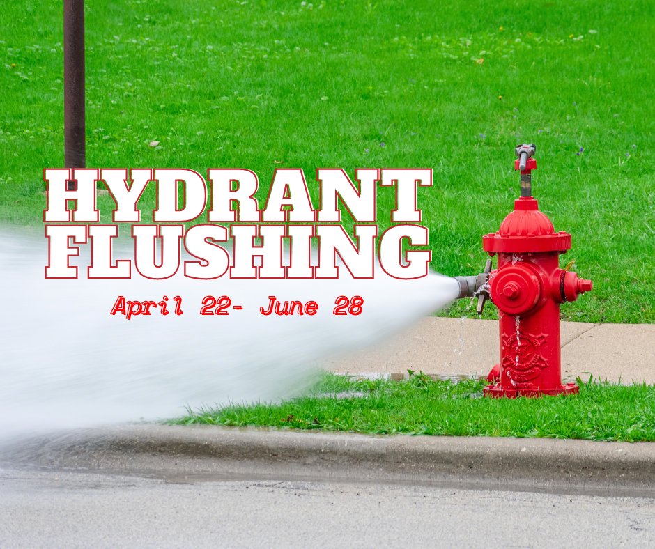 Notice to residents that from April 22 to June 28, the TWP will be flushing hydrants/operating valves in Cardinal/New Wexford. Fluctuations in pressure & some discolouration are normal with the flushing process. For further info visit: twpec.ca/en/news/townsh…