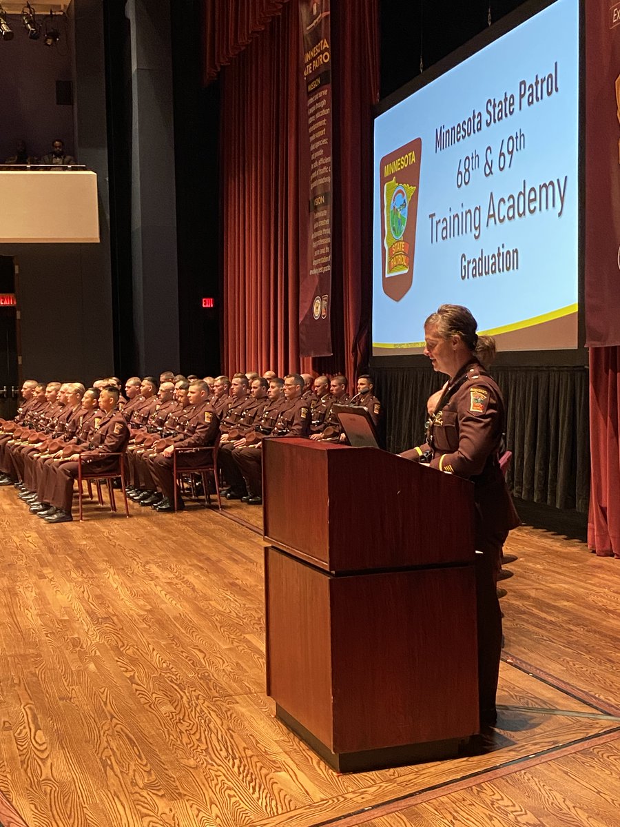 We are excited to welcome 35 new troopers to the Minnesota State Patrol! Graduates from the 68th and 69th training academies took the oath of office while surrounded by family, friends and current troopers. Congratulations troopers and welcome to the team!