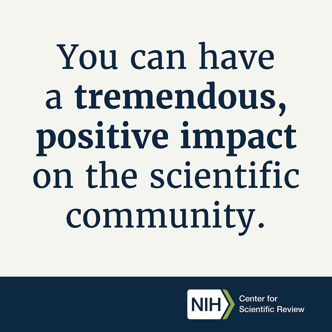 📅 Plan ahead: Beginning May 13, we’ll have a live recruitment for scientific review officers with expertise spanning the @NIH research portfolio! Prep in advance: For add’l info, tips, & more: go.nih.gov/SROrecruit For ❓s, contact Dr. Kristin Kramer: go.nih.gov/hay5WyN