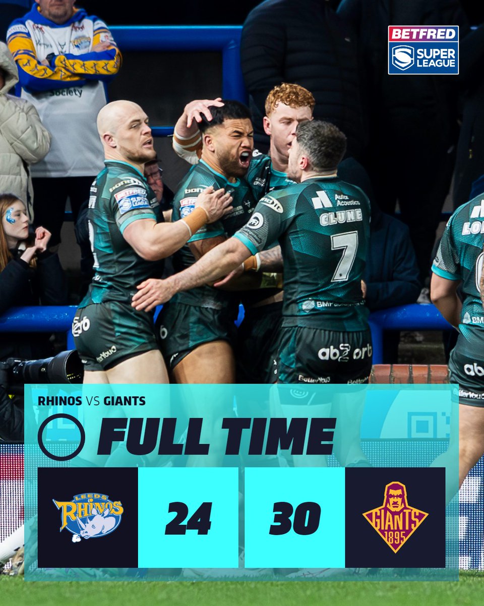 End-to-end but @GiantsRL come away with the victory 💪 #SuperLeague