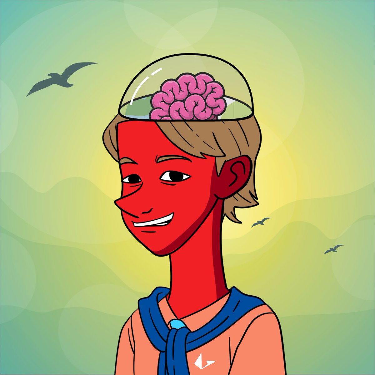 LooperLands's tweet photo. The LooperLands weekly auction is BACK this week in discord!

📆: Sun 4/21
⏰: 7:41pm (central) 

We have a very special piece up for auction!

This is the first EVER Loophead added to LooperLands. Submitted by our CEO himself @SmileyphaseLW

Current Level: 10

Join us on Sunday to bid for a chance