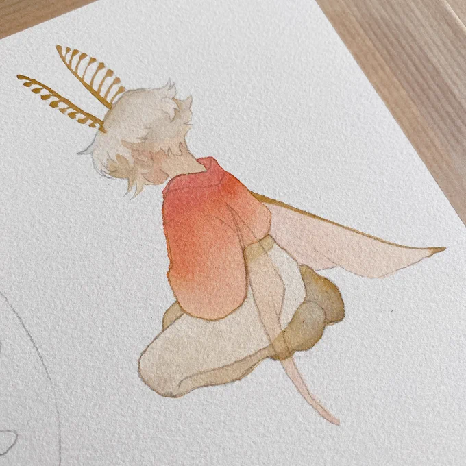Unintentional Sky kid fan art Who else play Sky child of light here? Can we be friends? 