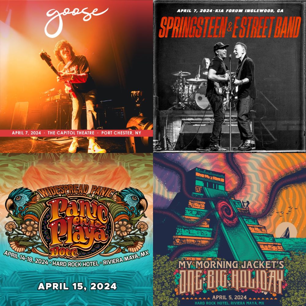 On the latest nugs Radio #WeeklyLiveStash, hear hot tracks from @goosetheband  and @SCI_Official's first shows of the year, a monster sit-in by @tmorello with Bruce @springsteen, and selects from @WidespreadPanic's Mexico run and more 🎧 Stream in the app or tune in tonight to…