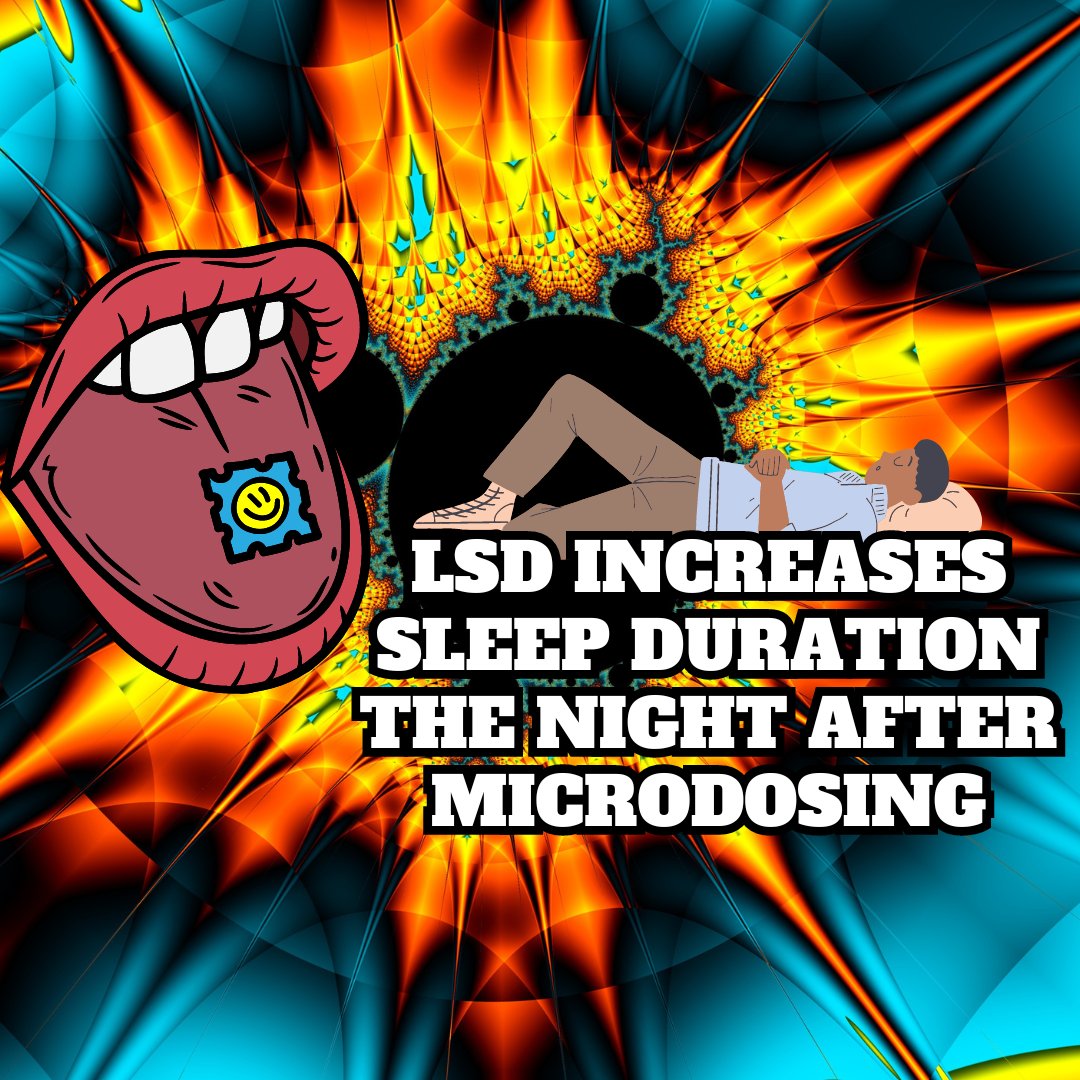 Research shows LSD may increase sleep duration after microdosing. Dive into the latest findings on psychedelic therapies and their potential impact on sleep patterns. 😴🌀 #PsychedelicResearch #SleepScience highat9news.com