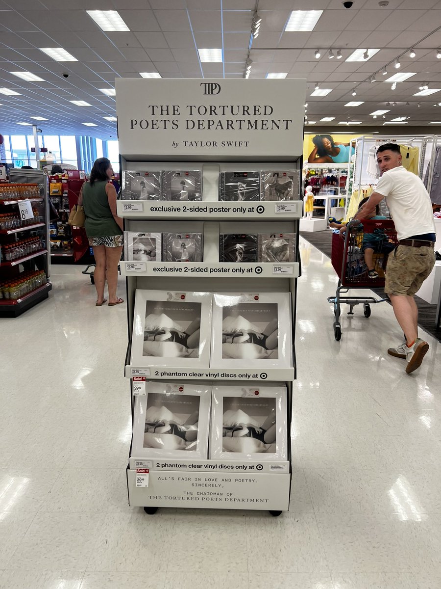 Salinaa13's tweet image. Happy release day!  Couldn’t break the tradition and had to show up! #Targetrun #TSTTPD