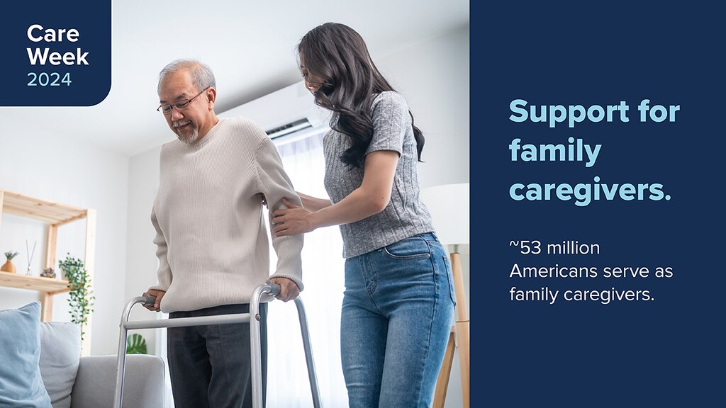Without adequate resources, family caregiving can affect caregivers’ physical & emotional health, & contribute to financial strain – we recognize their contributions and are committed to supporting people in these roles. #CareWeek