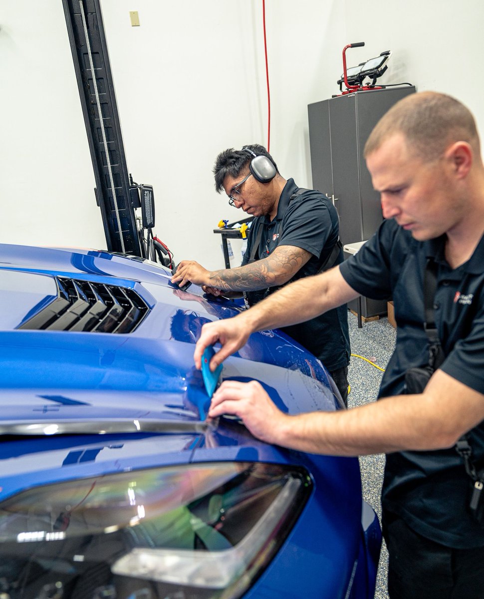 Teamwork at its finest! ⚡️

Installing Xpel PPF to this C7 Corvette for the perfect armor! ⭐️

Click here for a free quote!⁠ shorturl.at/tGJW1
⁠
📞 (317) 752-4151⁠
✉️ info@rahalpaintpro.com⁠
⁠
#RahalPaintPro #RahalPaintProtection⁠ #Xpel #ProtectEverything  #Corvette