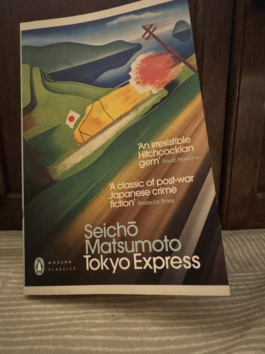 A crime novel about government corruption and train timetables is perhaps tailor made for me but absolutely loved “Tokyo Express” which I raced through today and would be very grateful for any suggestions of a similar vein. Thanks to @Ned_Donovan for mentioning it in his Substack