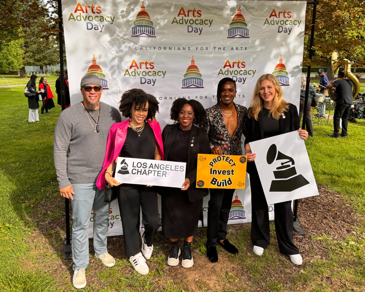 Thank you to @RecordingAcad members of the San Francisco Chapter and LA Chapter for joining Arts Advocacy Day in #California this week to amplify important issues that impact the music community, and for advocating for AI bills and ticketing reform. 🎶