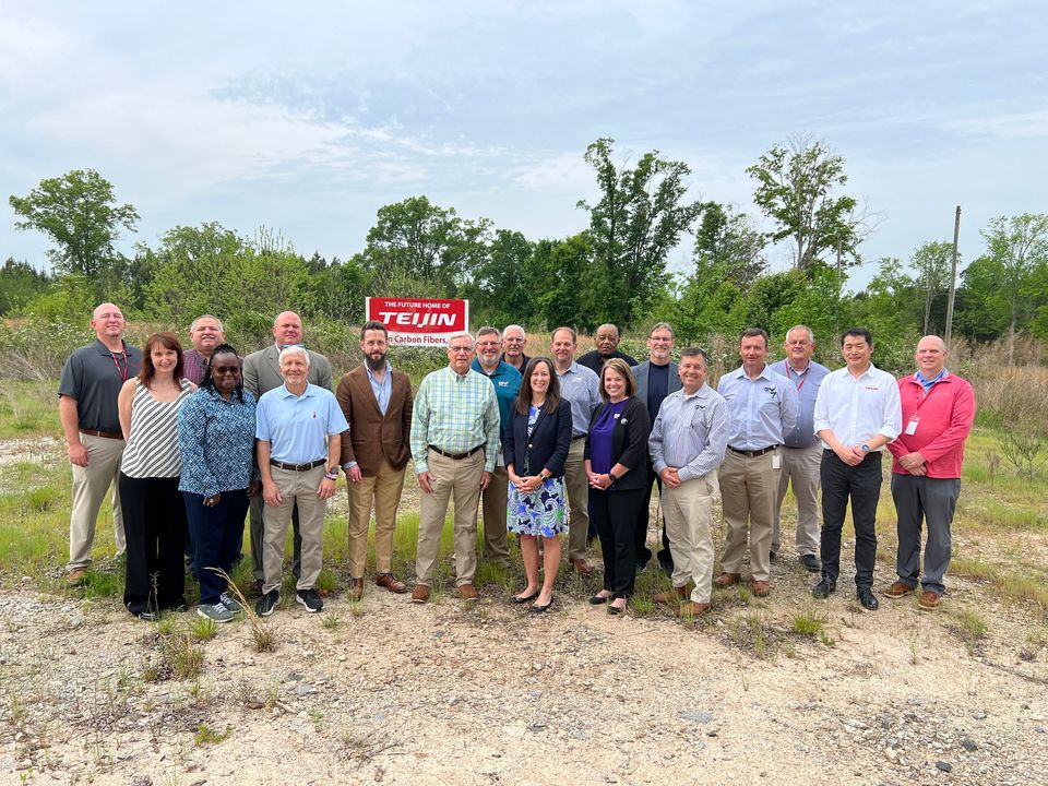 Greenwood County Council, Administration, and Economic Development had a fantastic day alongside Greenwood CPW touring Teijin Carbon America, Inc. Greenwood is home to this amazing company's North American headquarters, which houses the world's largest carbon fiber line.