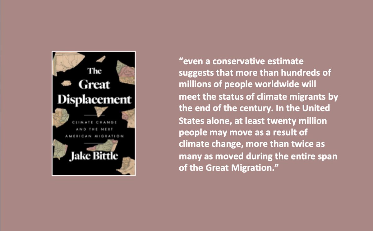 #booklist #bookstagram #booktalk #booktok #greatbooks #greatbooksguide #thegreatdisplacement @jake_bittle #climate #climatechange #globalwarming #climatemigrants #immigration #emigration #greatmigration #EarthDay #EarthDay2024