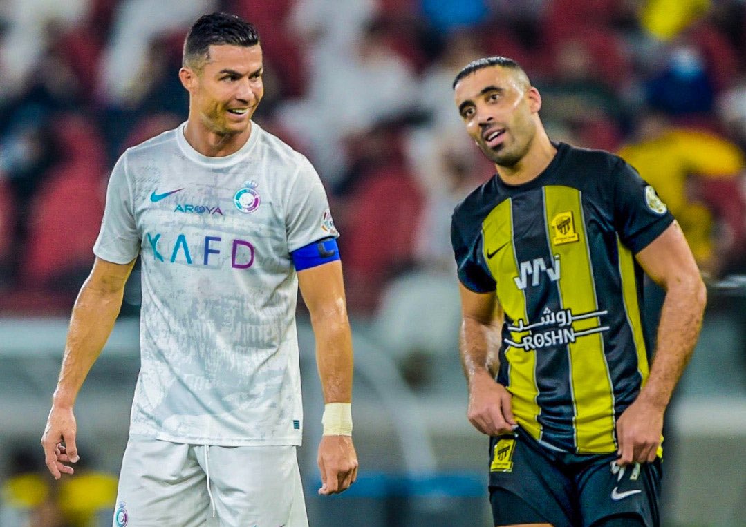🚨Hamdallah: “Cristiano is a big name in football, and he is doing his best with Al-Nassr.”