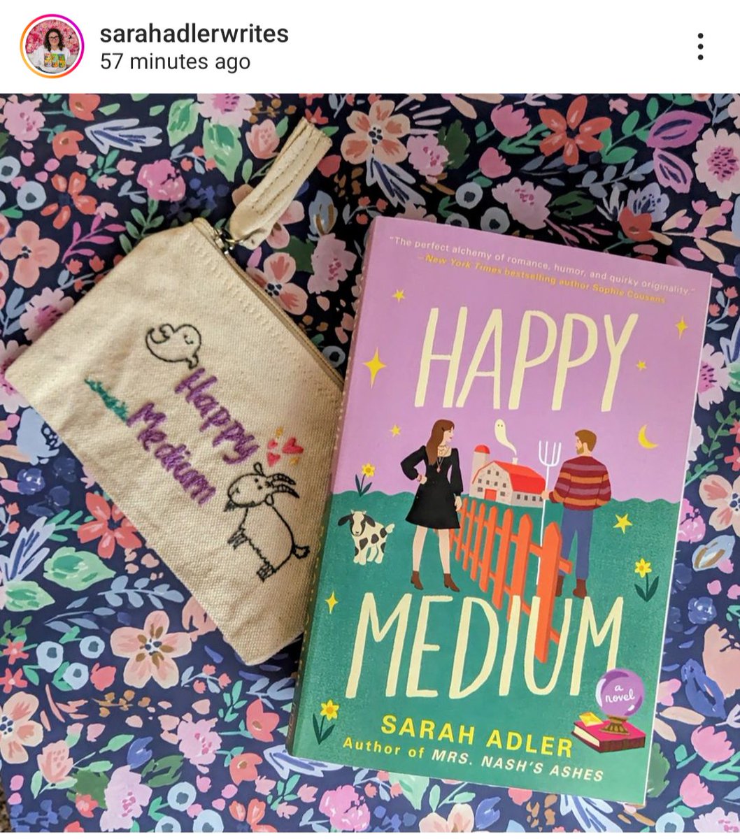 I'm doing a giveaway with @sarahaadler 😍😍😍 You can get her new book and the embroidery I made to go with it. Go to her IG page to enter.