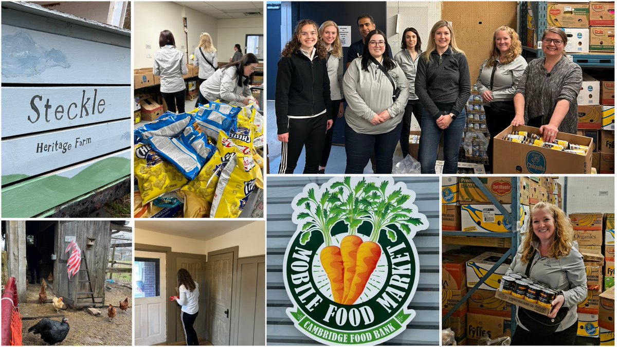 #TeamEquitable is passionate about giving time, money, and skills to charitable organizations we work with. To celebrate #NationalVolunteerWeek, our colleagues came together to help at Cambridge Food Bank and Steckle Heritage Farm.

#EquitableGivesBack #NVW2024