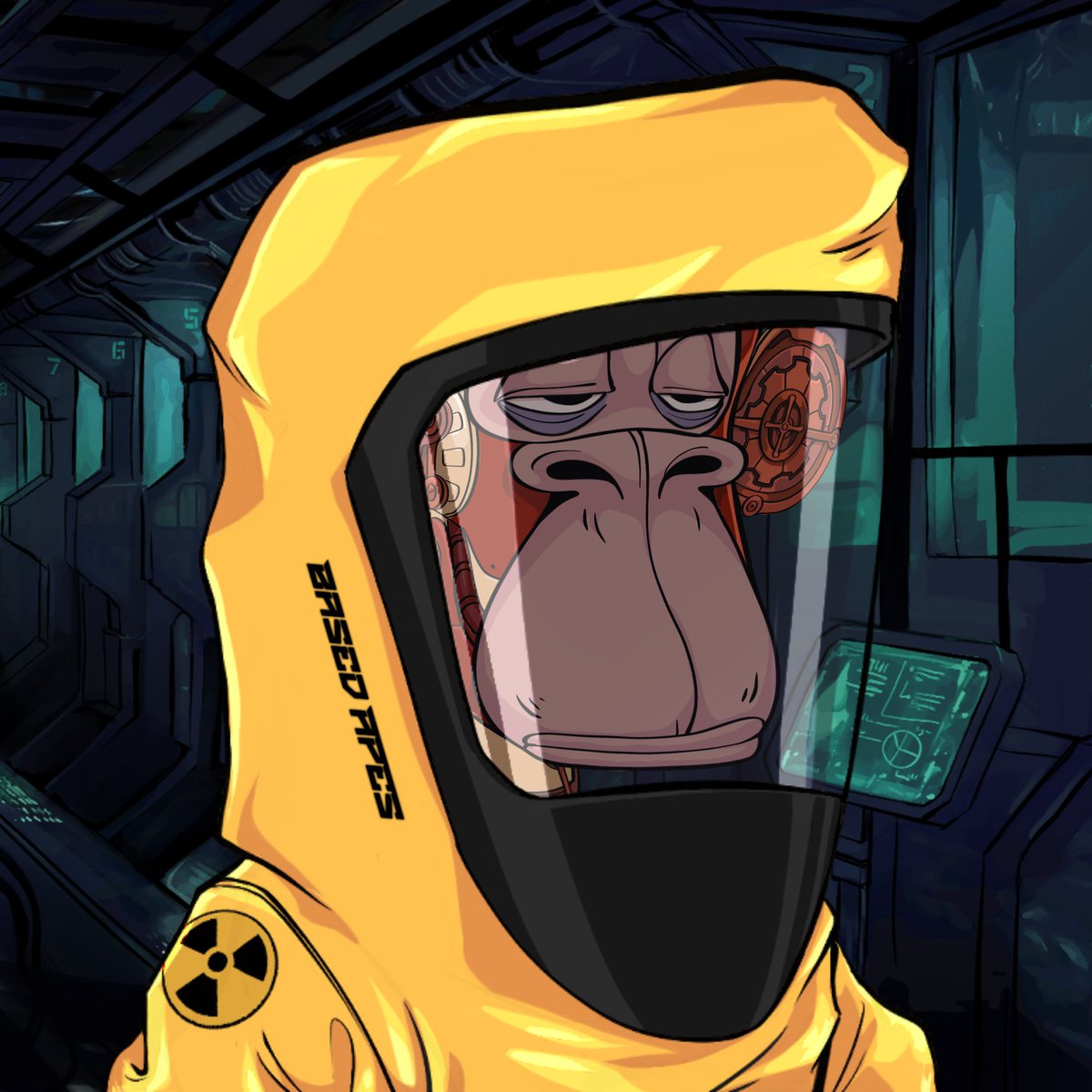 Crypto_M00nboy's tweet photo. @BasedApesNFTs reporting for duty! https://t.co/iHtg09IH8d