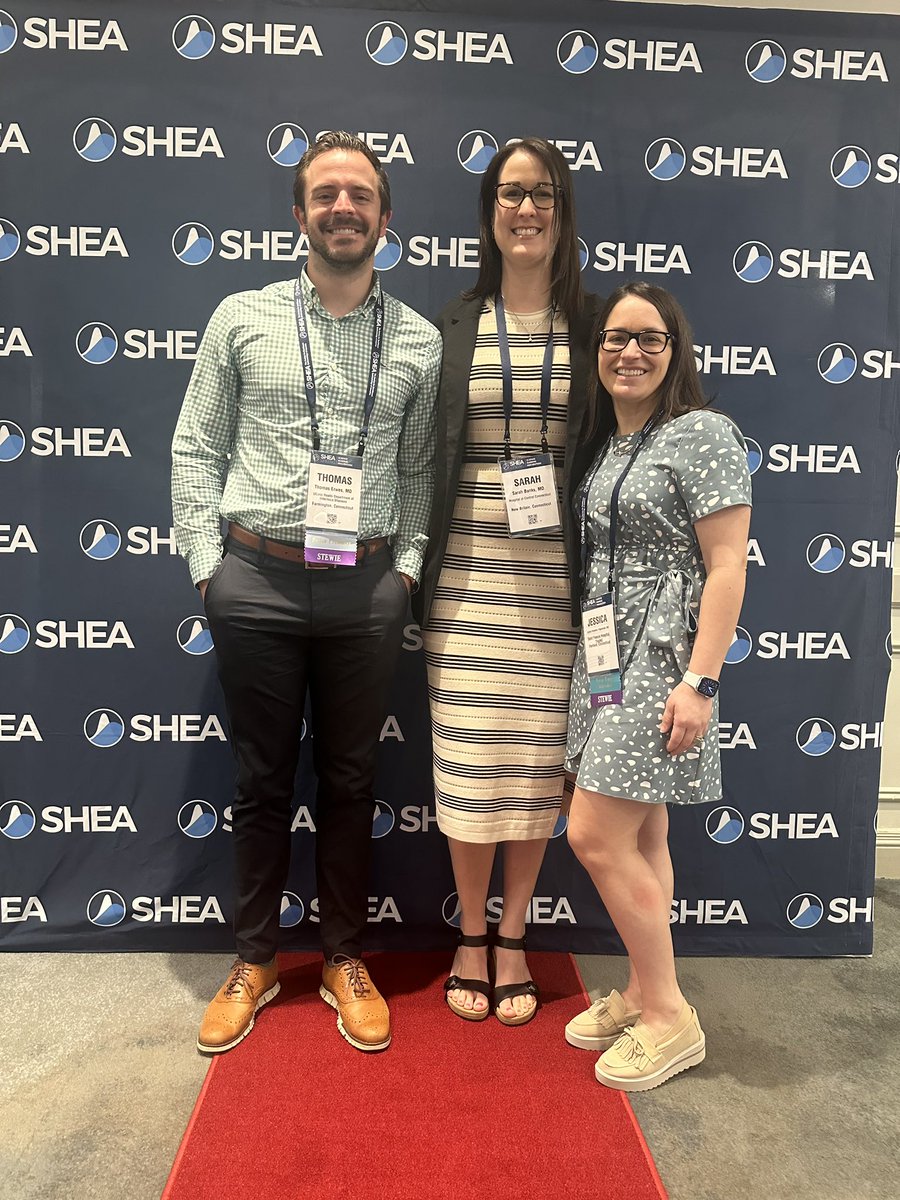 UConn_ID's tweet photo. UConn ID (@TErwesMD and @DavidBBanach) at  #SHEASpring2024 joined by Drs @JessAbrantes20 and Sarah Banks! #IDtwitter #antibioticstewardship #healthcareepidemiology https://t.co/E2Jg5WCZEx