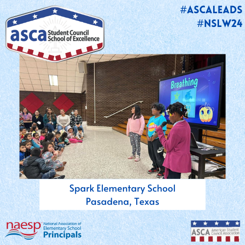 🏆 Congratulations to Sparks Elementary School for receiving the #ASCA Student Council School of Excellence Award! We're proud of your commitment to student success. Keep up the great work! #ASCALeads #NSLW24 Check out the link for more details: naesp.org/spotlight/spar…