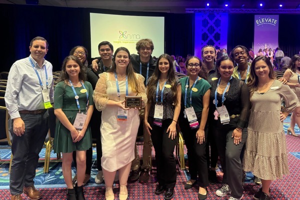 Thanks to philanthropic generosity and a hometown advantage, 60+ future #KnightNurses attended the 2024 #NSNAConvention where the @UCF Orlando chapter earned the top honor once again. 🏆 Read more ⬇ bit.ly/4d2lCpc