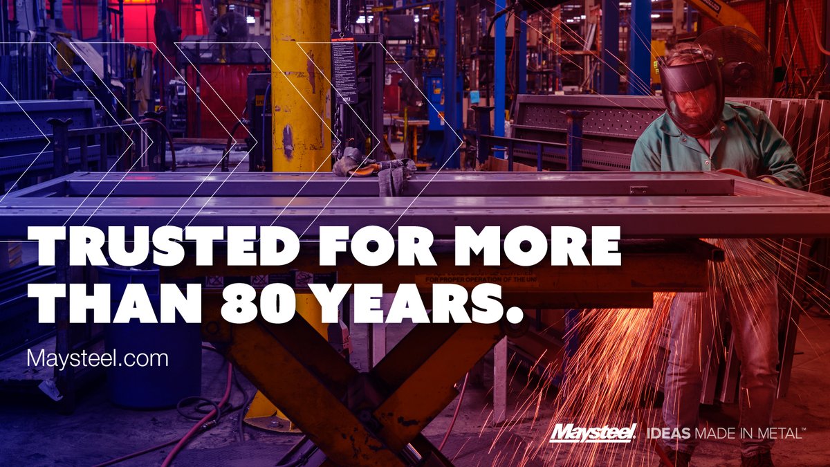 MAYSTEEL_LLC's tweet image. Your project deserves the care that comes with decades of experience. 
Maysteel has been #fabricating high-quality, custom #enclosures for over 80 years. We have the know-how — and a vast in-house tooling library — to keep your project running smoothly. #CustomFab