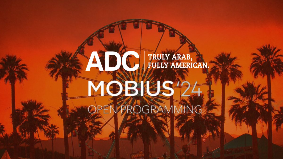 The American Arab Anti-Discrimination Committee (ADC) is currently in the Coachella Valley attending the Annual Mobius Conference, promoting our rich culture and heritage. Learn more > adc.org/adc-arab-ident…