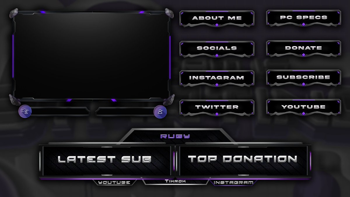 Mini Stream pack for Client 💜