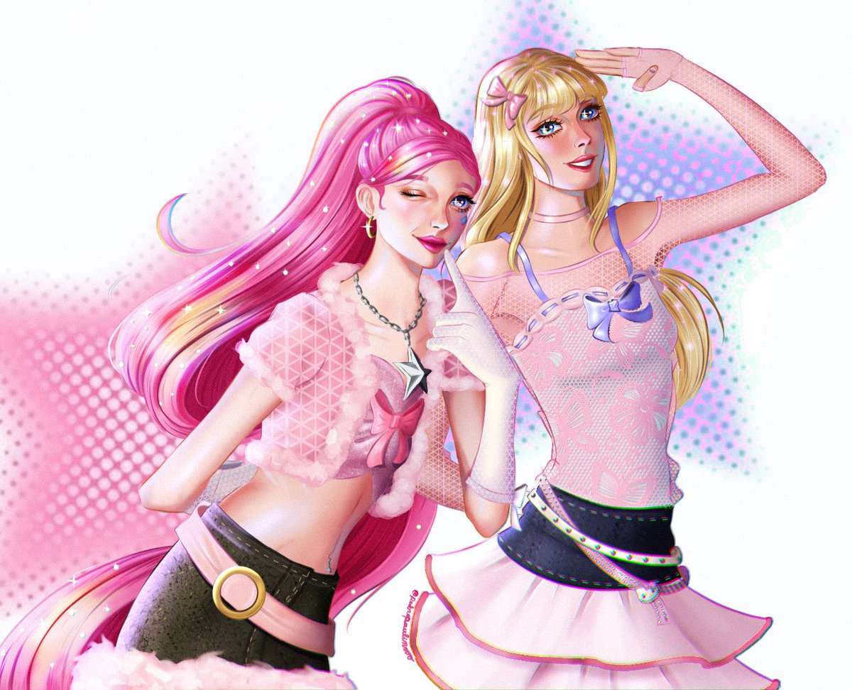 Seraphine e Lux sendo duo do pop 
#LeagueOfLegendsFanArt