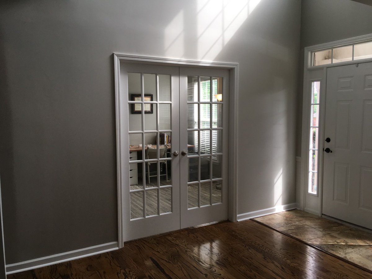 Here is a home #study that was enclosed with #Frenchdoors. Came out nice. #Whatsayyou?