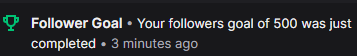 Flaminko_VT's tweet photo. I've achieved my goal of 500 followers on Twitch! Thank you so much to everyone who contributed to reaching this important milestone! 🥰💓 https://t.co/qZikzCmnZQ