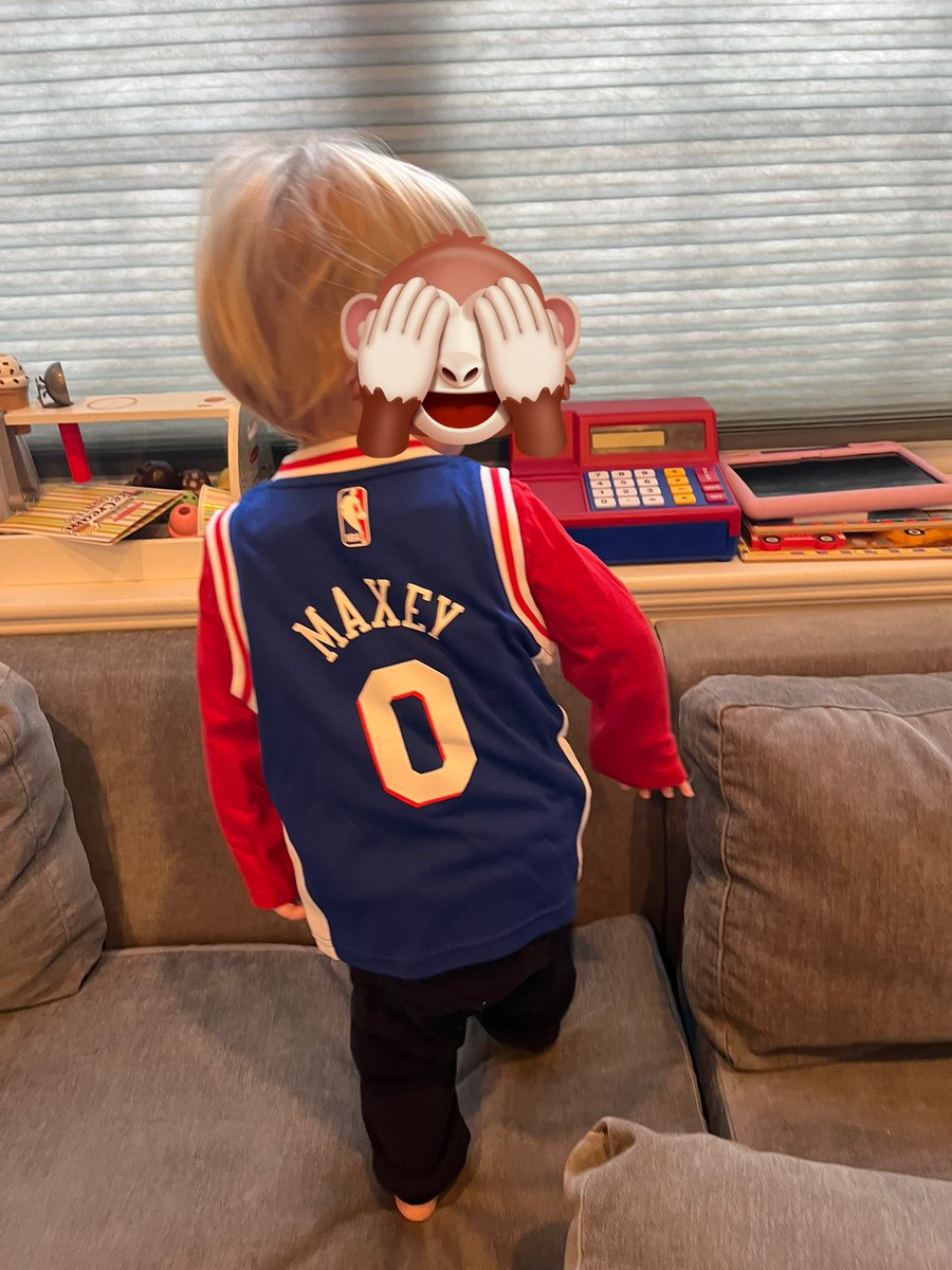 I mean it in the least creepy way possible: @SpikeEskin, I have two kids. We watch sixers games together. You can be the third child if you need a dad you can be happy for the Sixers with. We can get you a jersey too. Come home, son.