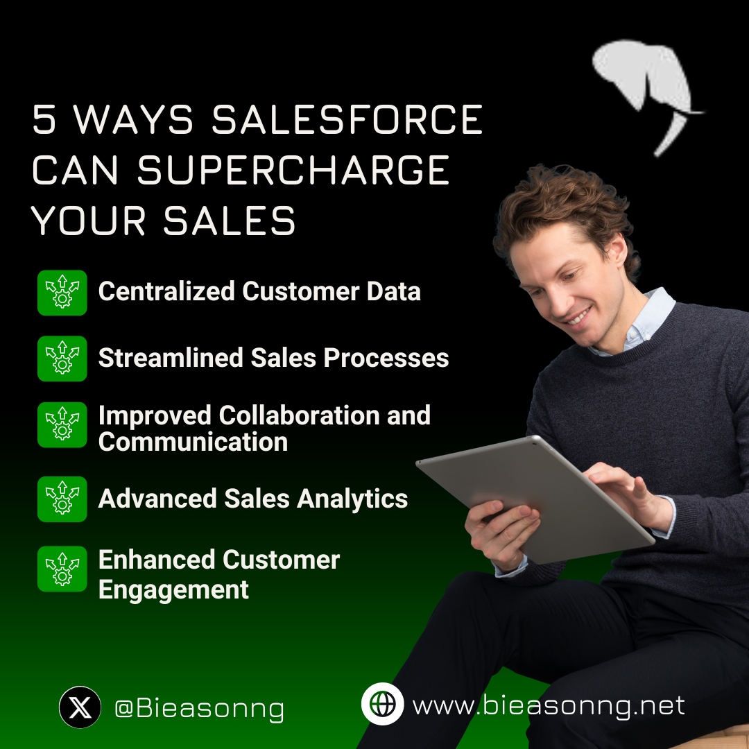 Bieasonng's tweet photo. Explore how our customized Salesforce solutions can turbocharge your sales performance and drive unprecedented growth.๐
#salesforceconsulting #salesforcesupport #businessgrowth #salesforcevalue #business #salesforcesuccess https://t.co/xAqwhvMbEQ