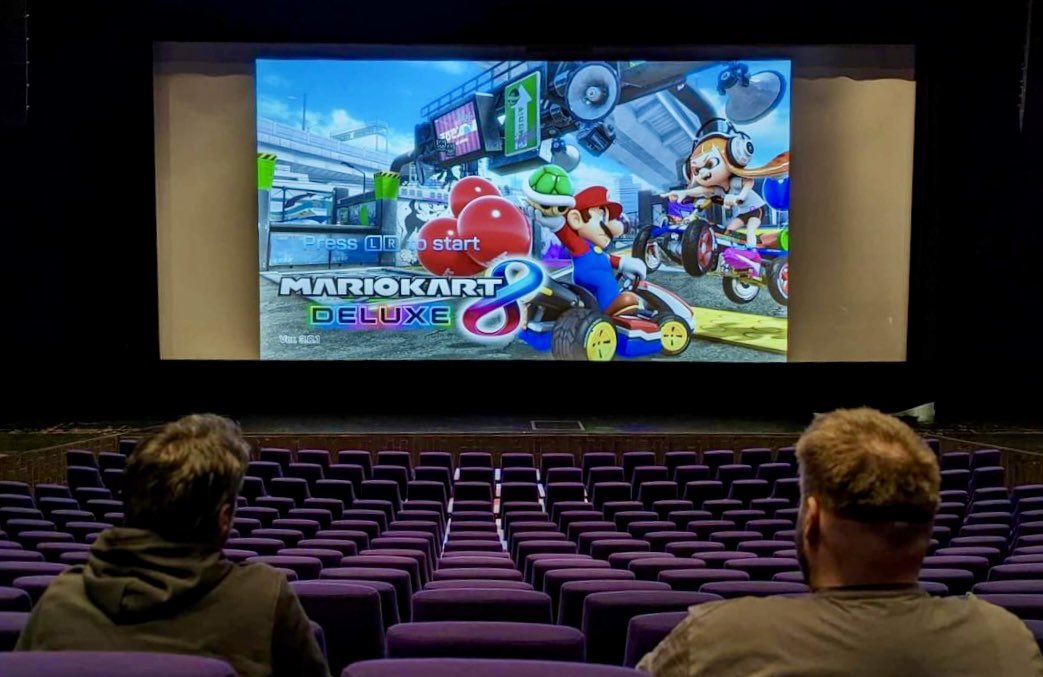 Join us tomorrow for a talk & workshop about creating video games, play Mario Kart on a 16 METRE WIDE CINEMA SCREEN! It’s FREE!! Or play a collection of Retro Video games at Hjertnes Kulturhus in Sandefjord Norway, from 12pm till 6pm & again on Sunday! It’ll be great to meet you!…