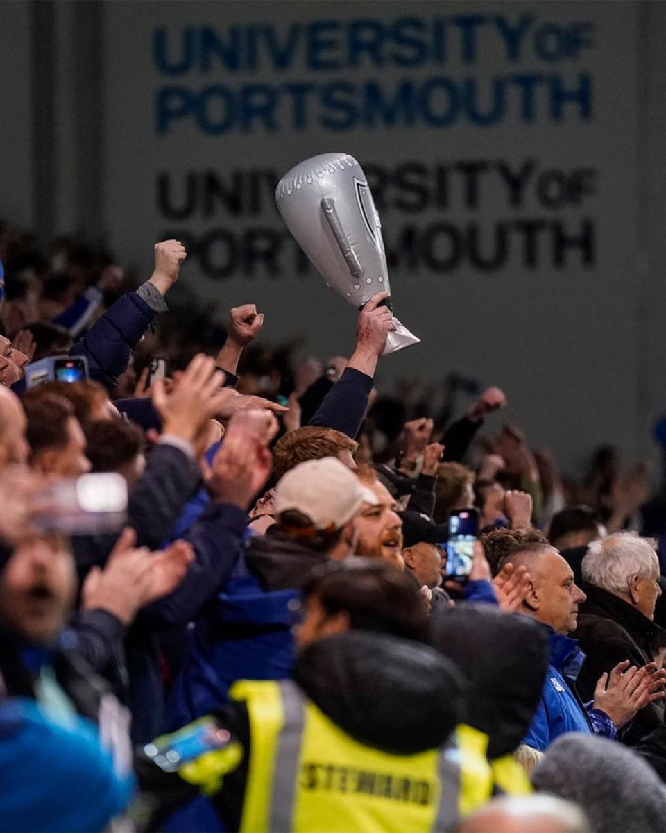 🏆🔜 💙Cannot WAIT to see you tomorrow, #Pompey fans!