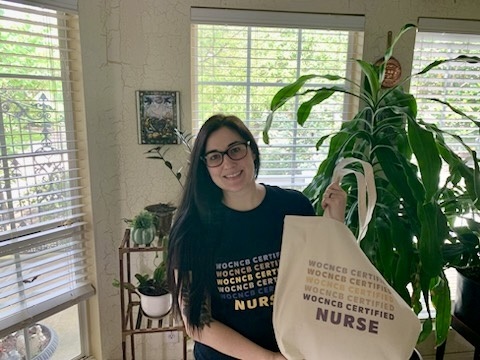 Celebrating WOC NURSE WEEK! Congratulations to Kayla who received WOCNCB Swag for her photo contest entry! View video of all submissions! youtube.com/watch?v=4rf3LK… #WOCNCB #CERTIFICATION #WOCNURSEWEEK2024 #footcare #nurses #WOC #CFCN