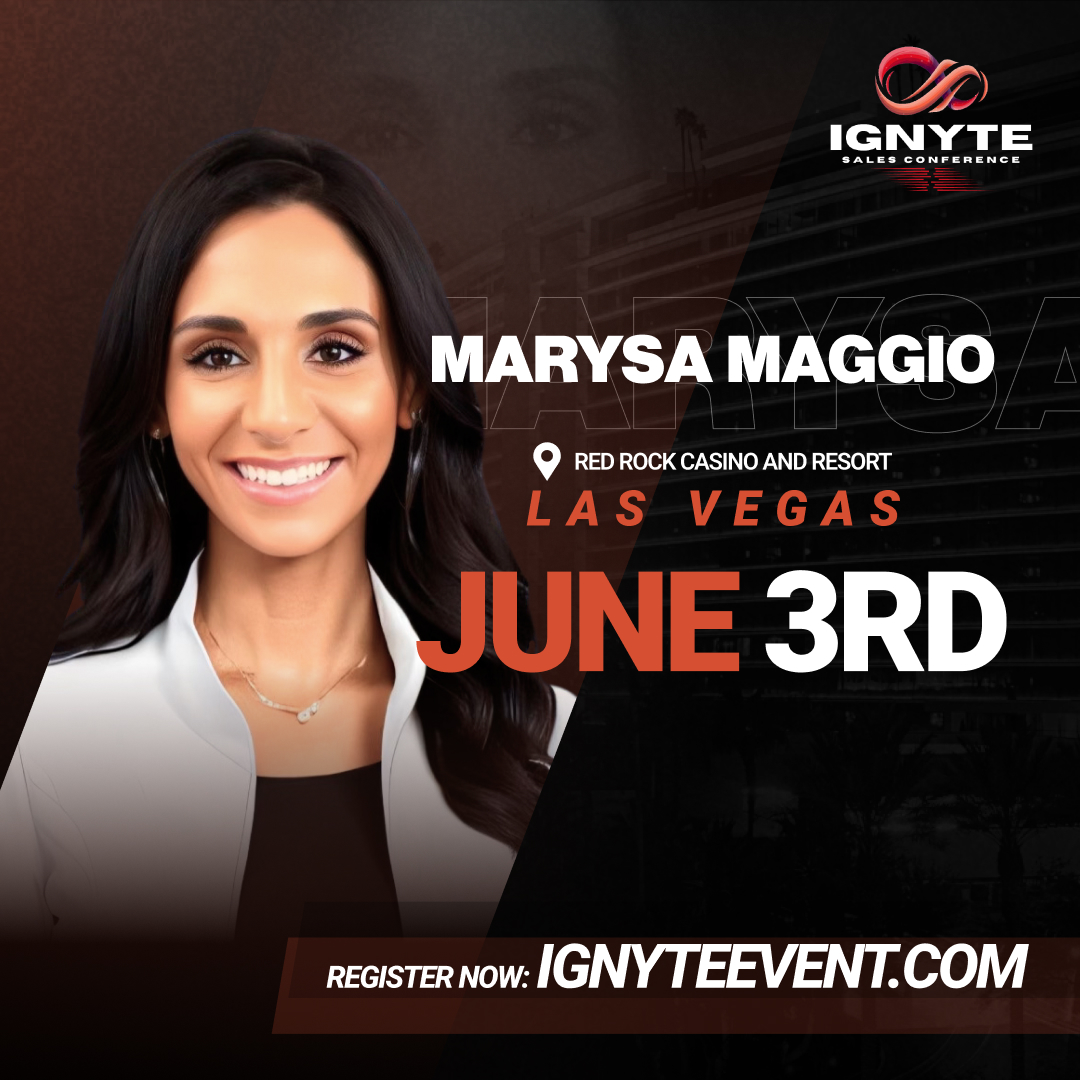 Hall of Fame Producer and Integrity Partner, Marysa Maggio is training at the IGNYTE Event in Las Vegas! She's a super fun speaker who always wants to see her agents do better - sign up now at IGNYTEevent.com to learn from Marysa live! #winwithffl #tipsandtricks