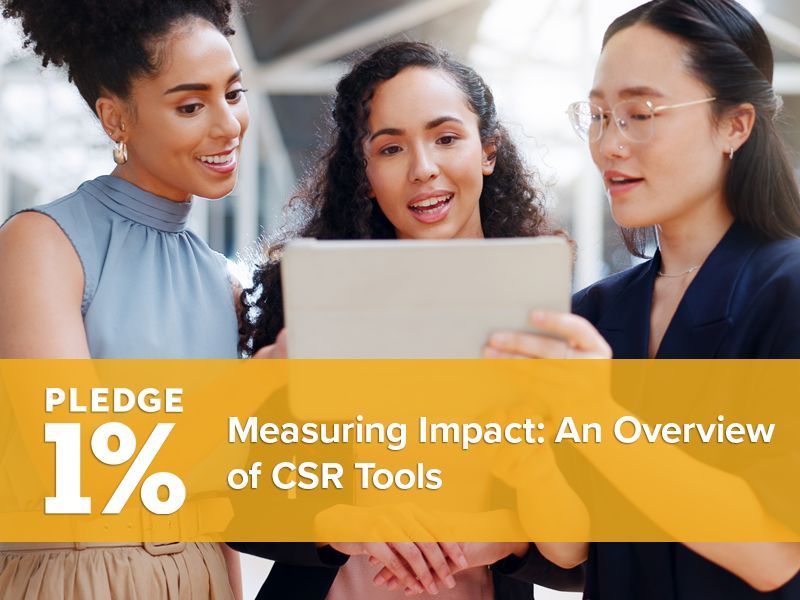 Wondering what tools are available to help your business measure it's corporate social impact? Join our FREE webinar on April 23 webinar to hear from Pledge 1% members at Vital about the tools and resources they use to measure their impact. RSVP: buff.ly/49xcvcY