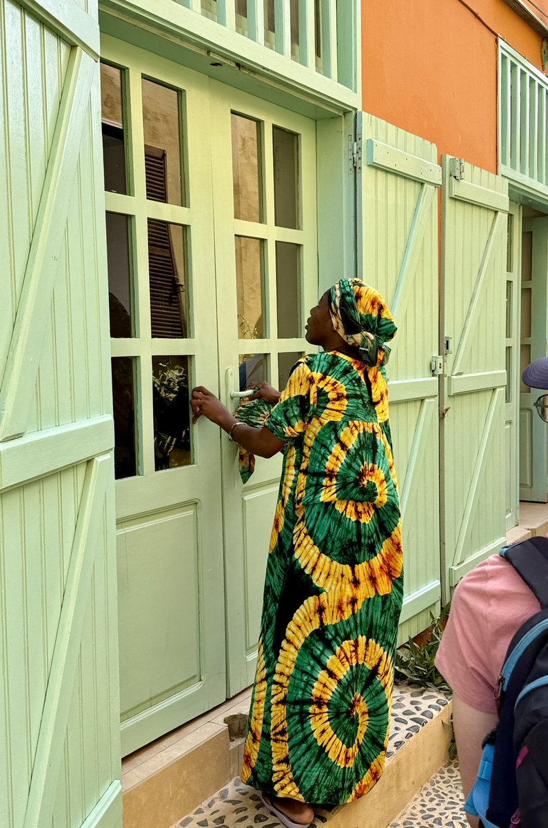 Great day during our @VikingCruises stop in Dakar today. Gorée Island was a contrast between its colorfulness and the atrocities that took place there. #myvikingstory #worldcruise #cruisinwithclay