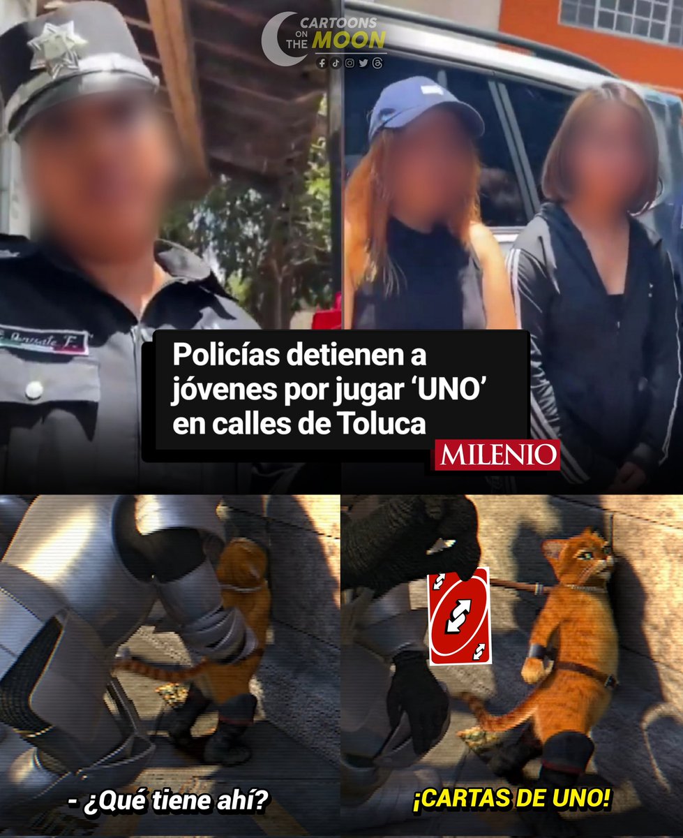 Y en la noticia random de hoy: En Toluca, México, dos chicas fueron detenidas por estar jugando UNO en la calle. Esto porque, según los policías, era un juego de azar. Aunque el propio MATTEL ya había aclarado que solo es un juego de mesa.