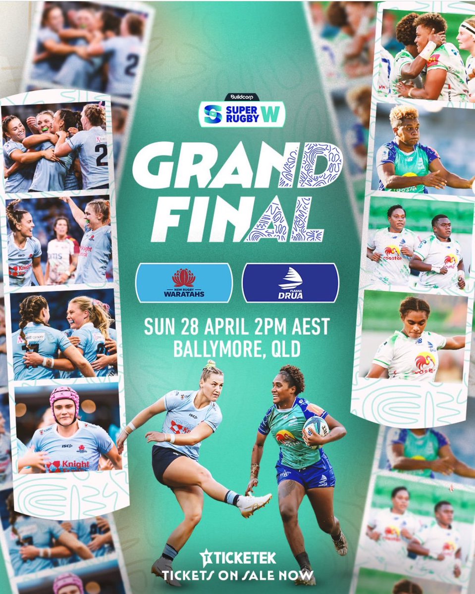 How good is this going to be, do the Waratahs take two years of frustrations out and win or do the Fijiana Drua make it a three-peat…I am not biased, but how do you say three-peat in Fijian! 🤣🇫🇯🇦🇺
