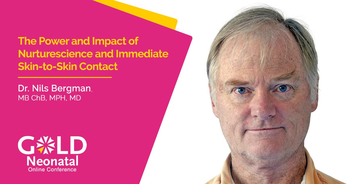 Join us at #GOLDNeonatal2024 Online Conference with Dr. Nils Bergman, MB ChB, MPH, MD for 'The Power and Impact of Nurturescience and Immediate Skin-to-Skin Contact': goldneonatal.com/conference/pre…
#NICU #neonatal #neonatology #SkinToSkin #PretermInfant