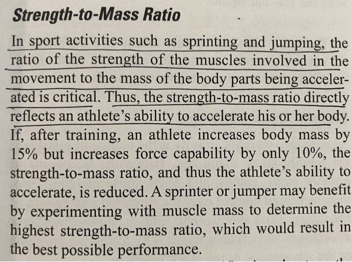 If your not lifting, do not expect significant improvements in running speed or jump height A lot of training places do not test speed or jump height on a monthly basis because they do not want to be exposed. The key to sports speed is relative strength with optimal rate of