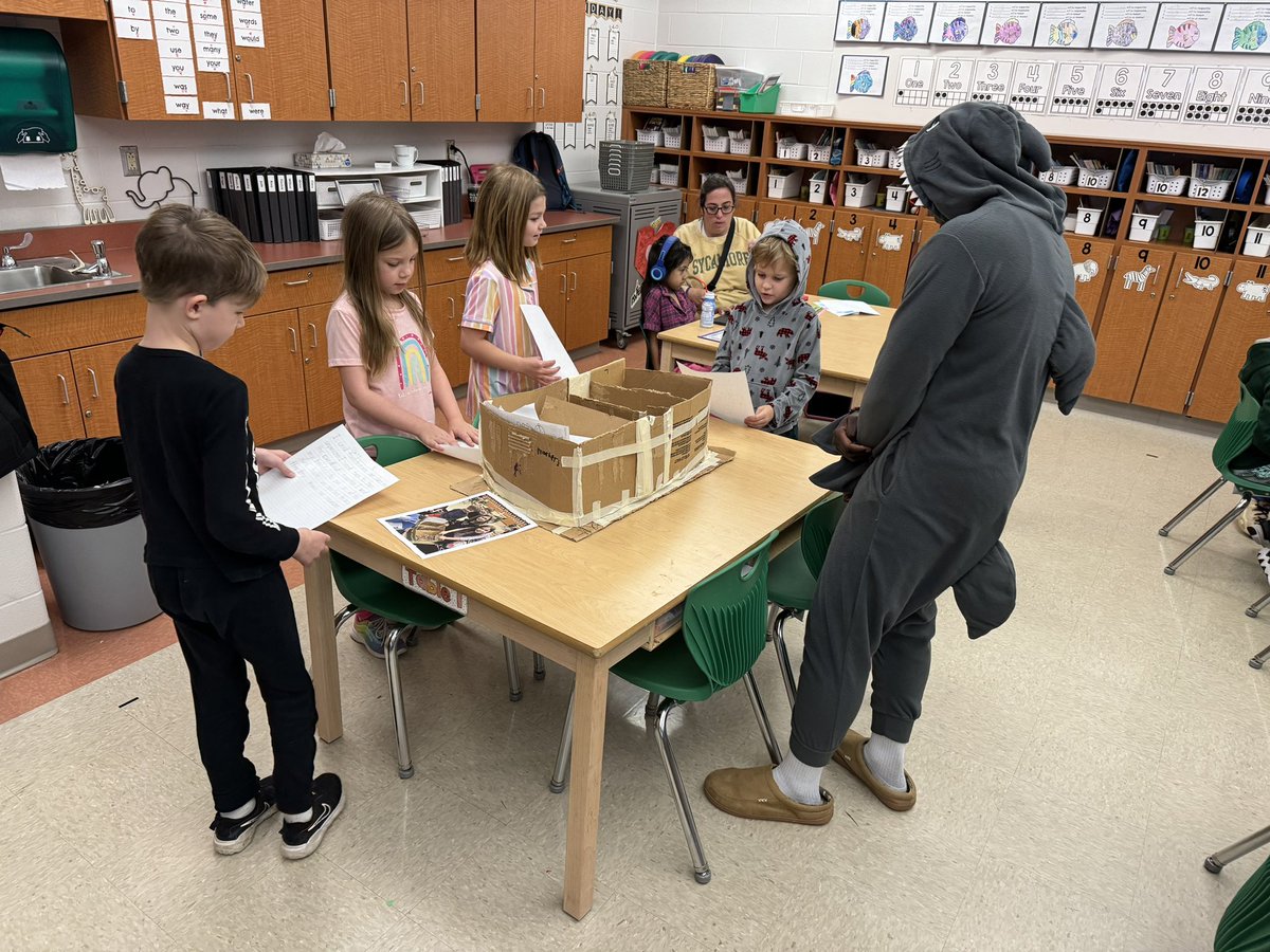 Today we celebrated our hard work of creating a magnificent thing. We learned about tools, taking initiative, collaborating, and perseverance. Thank you to Headquarters for sending us challenges and for celebrating our hard work today! <a href="/MapleDaleElem/">Maple Dale Elem</a> 💛💚 <a href="/ELeducation/">EL Education</a>