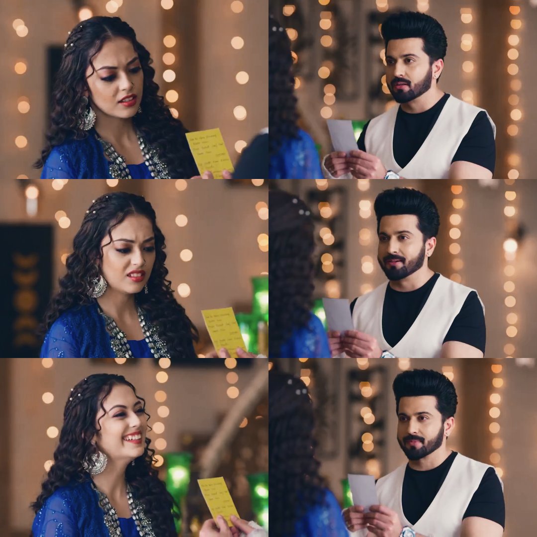 Mannat's reaction after seeing the note

this was the sweetest gesture Subhaan's ever made but only Ibadat would understand coz that's how they express their love through poems

#DheerajDhoopar #SeeratKapoor #SuMann #RabbSeHaiDua