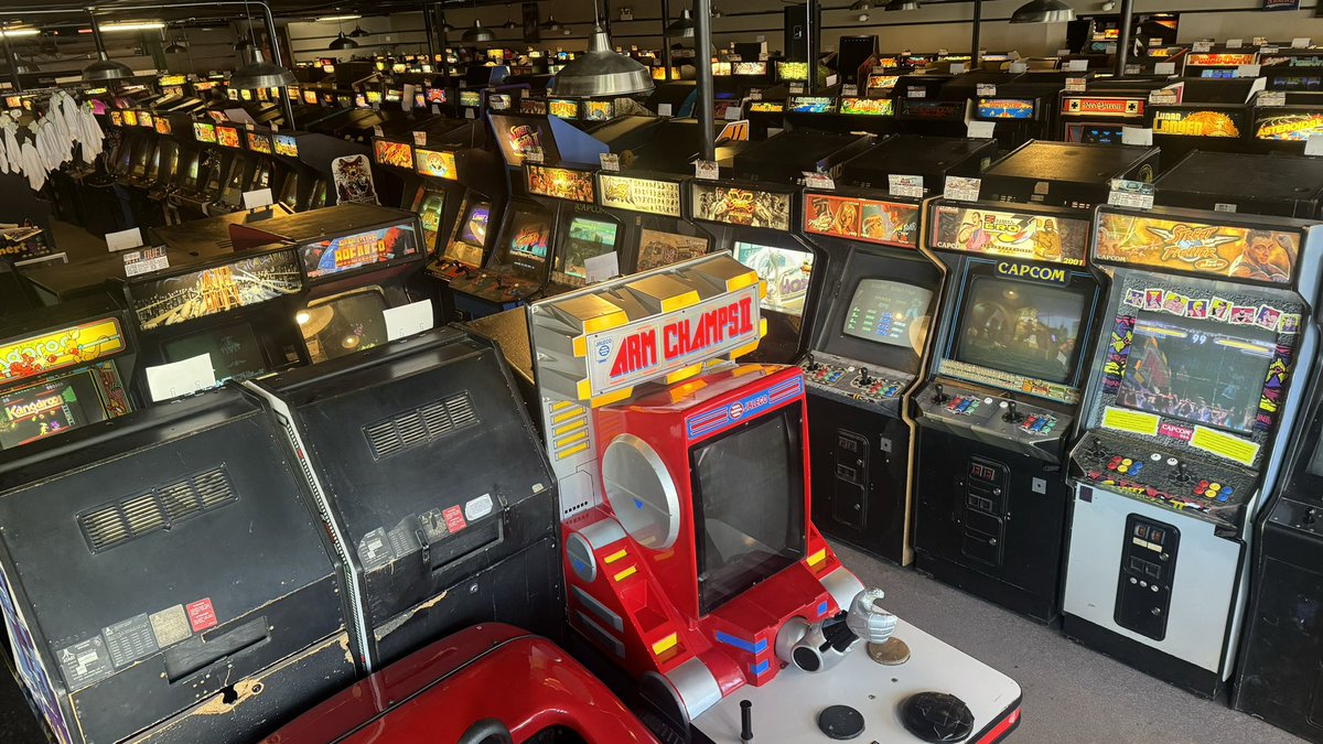 Join us tomorrow at the #gallopingghostarcade for the next big expansion!- the largest Arcade in the world keeps getting larger! Lots of rearranging going! #arcade #vacationdestination #videogames #games #retro