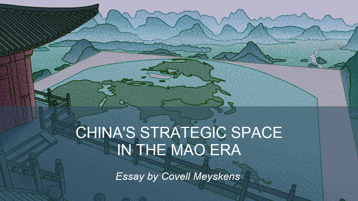 'It is my view that there never was a #ColdWar #China, and this condition deeply shaped the #CCP’s strategic space from the 1940s to the 1970s,' writes @cfmeyskens (@NPS_Monterey) bit.ly/3G0Vtb5 #Mao #Chineserevolution #CulturalRevolution #DengXiaoping #ZhouEnlai