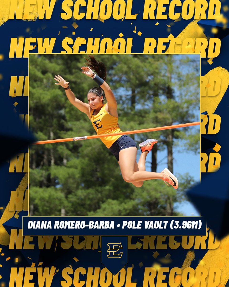 ETSU_TF_XC's tweet photo. ๐๐ ๐๐๐ซ๐ ๐ ๐๐๐ฌ ๐๐๐๐ค๐ค๐ก ๐๐๐๐ค๐ง๐โ
Congrats to Diana Romero-Barba on breaking the school record in the pole vault with a mark of 3.96m on Friday at the Catamount Classic... Romero-Barba won the event with the new PR!
#BucMentality https://t.co/8UMERAArHq