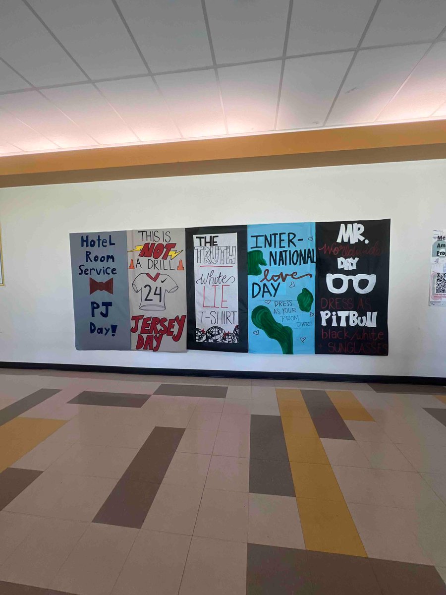 Stugo is all ready for prom! Next week’s spirit week- Mon- PJ day, Tues- jersey day, Wed- white lie, Thur- dress as prom date, Fri- black/white/sunglasses 🏝️ prom is 4/27 @ 7 PM At Westworld!